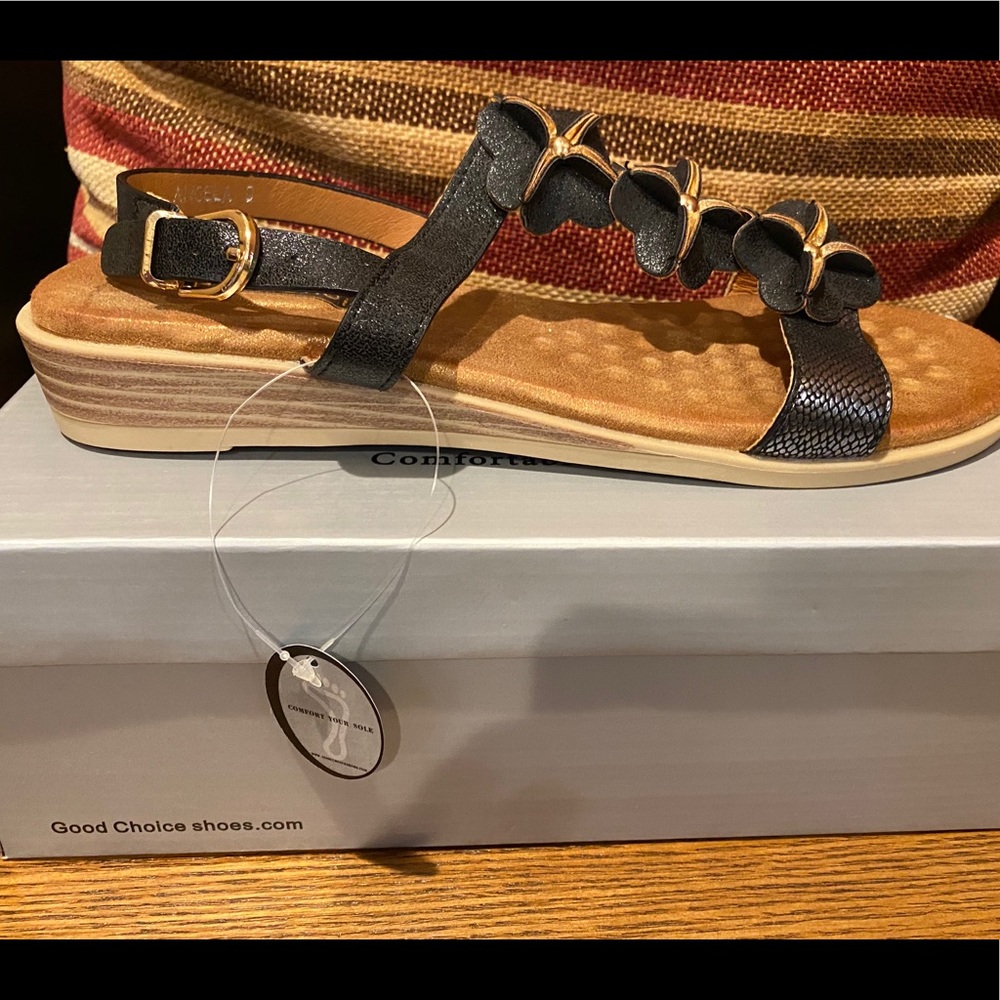Good choice black sandals